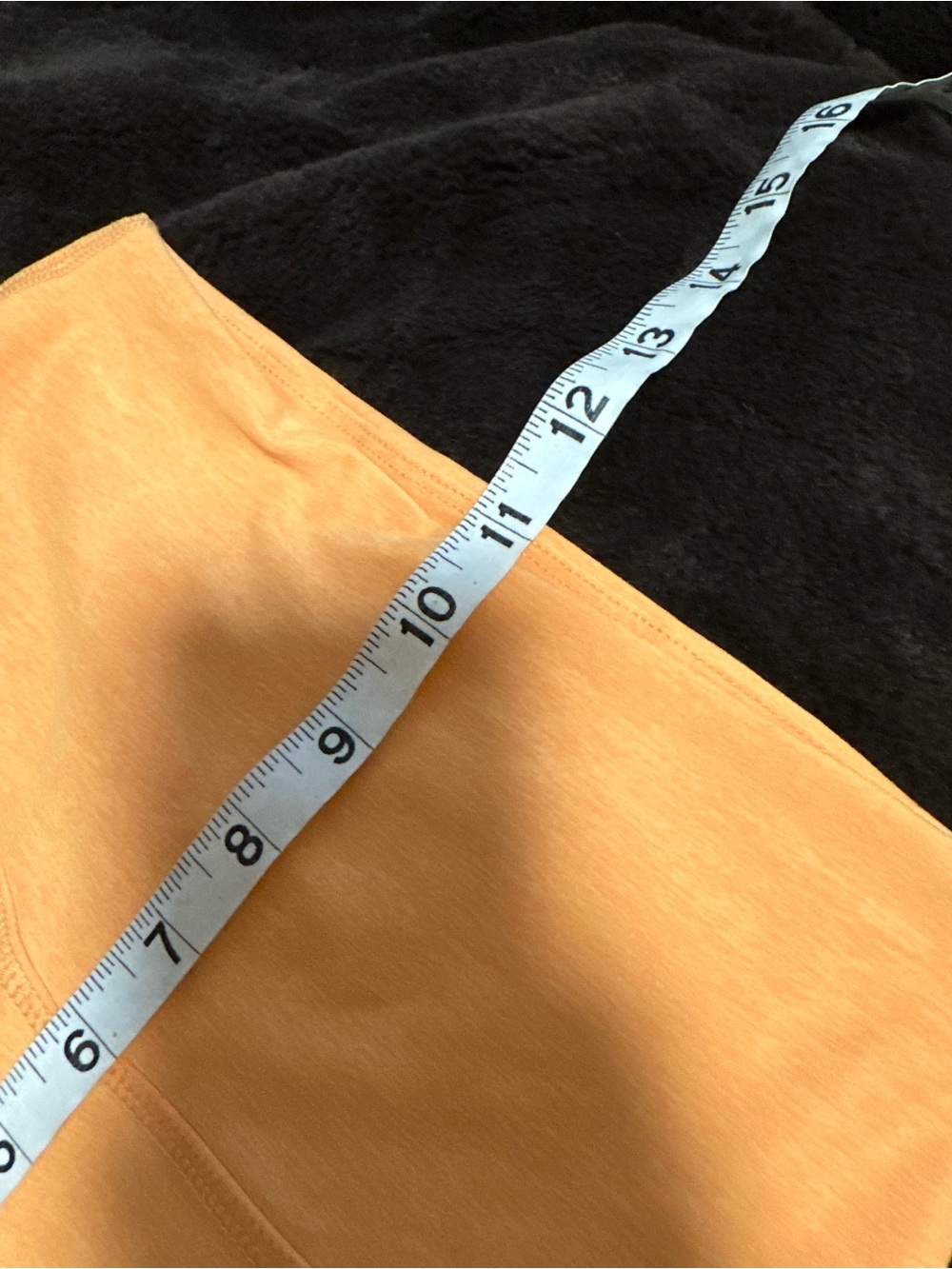 Beyond Yoga Spacedye Keep Pace Biker Shorts Heather citrus orange XS SD5054 - Picture 8 of 9